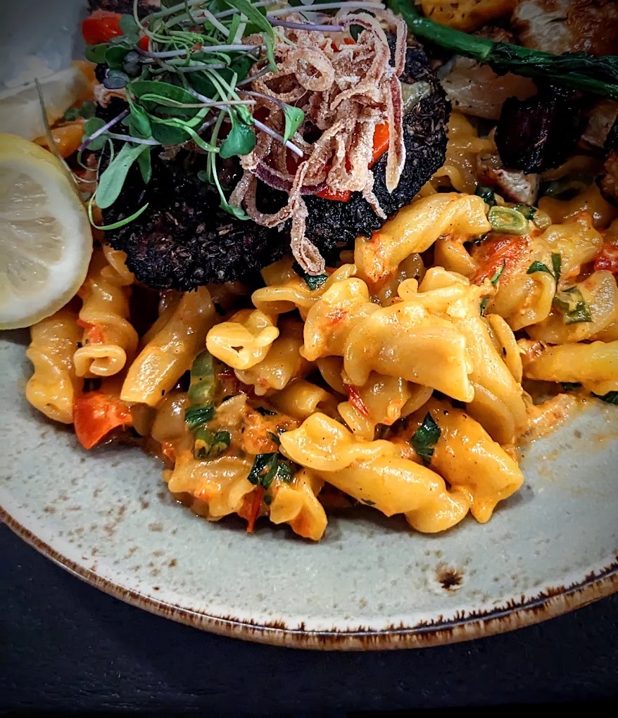 A hand-made pasta dish served at Wildflour.
